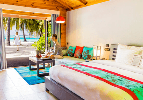 Meeru villa de playa