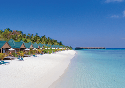 Meeru villas frente al mar