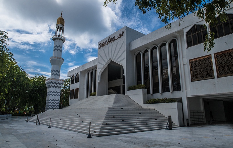 Old mosque Malé Maldivas